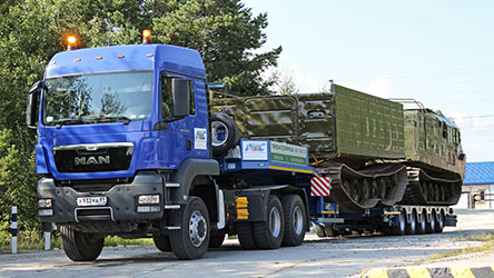 Перевозка ДТ-30 