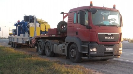 Перевозка лебедки буровой установки 5000/320 ЭК-БМЧ