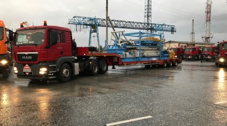 Перевозка БУ ZJ 50 DBS в период с 01.09.2017 по 20.09.2017 по маршруту г.Ноябрьск «ГПН–Снабжение» - п.Ямбург, п.Новый Уренгой - п.Новый порт