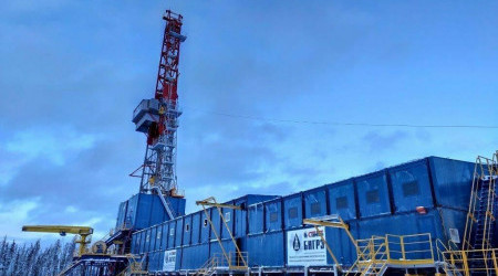 Комплекс вышкомонтажных работ на Куюмбинском месторождении
